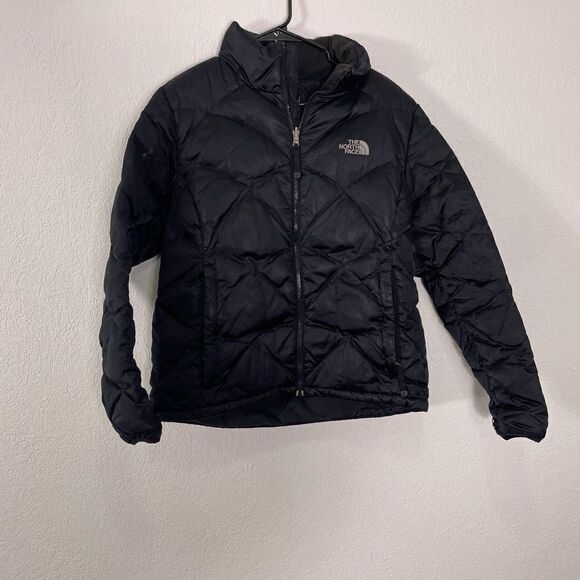 The North Face Black 550 Down Fill Winter Jacket - Picture 1 of 8